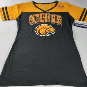 Women's Southern Miss Golden Eagles short-sleeve shirt size large 11/13